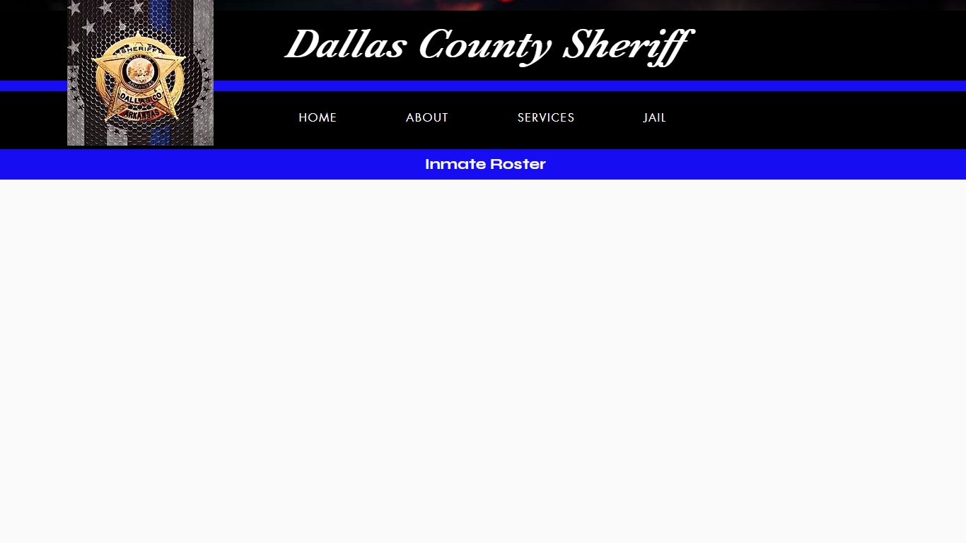INMATE ROSTER | Dallas Co Sheriff